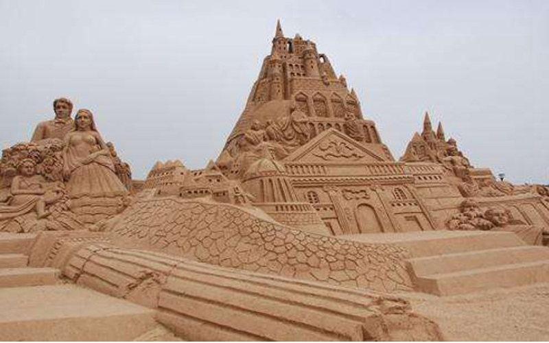 西北最大沙雕藝術節(jié)在蘭州新區(qū)開幕